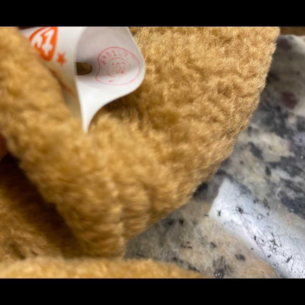 Beanie Baby - Brown Curly Bear WITH ERRORS Very Nice Looking! - Picture 7 of 7